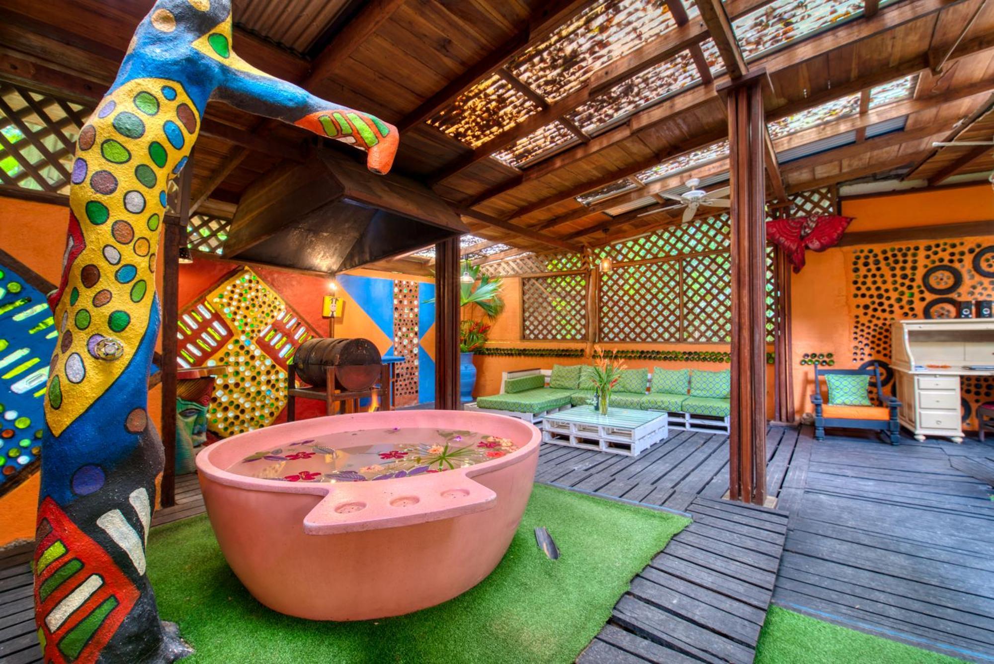 Tree House Beachfront Lodge Puerto Viejo de Talamanca Bagian luar foto