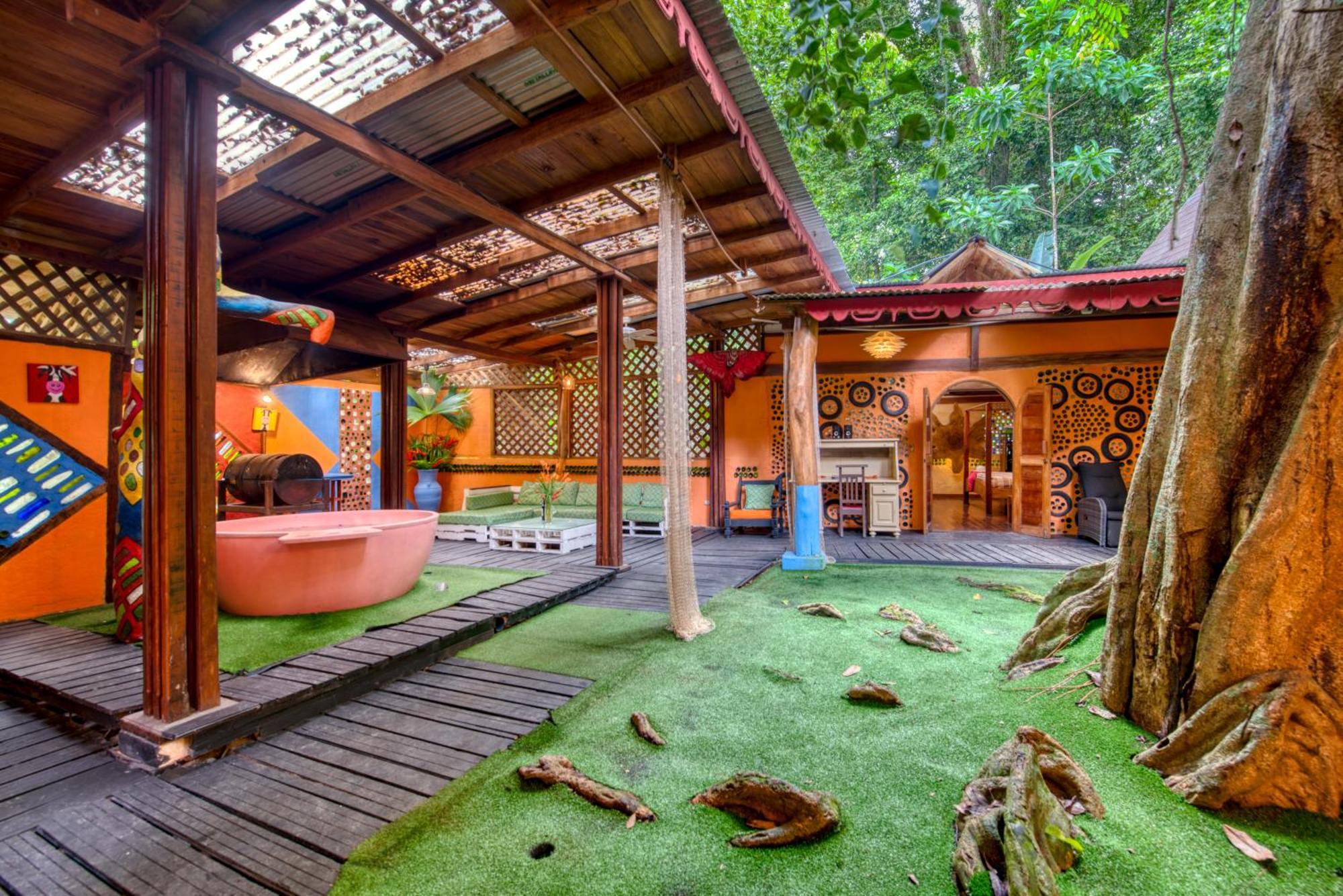 Tree House Beachfront Lodge Puerto Viejo de Talamanca Bagian luar foto
